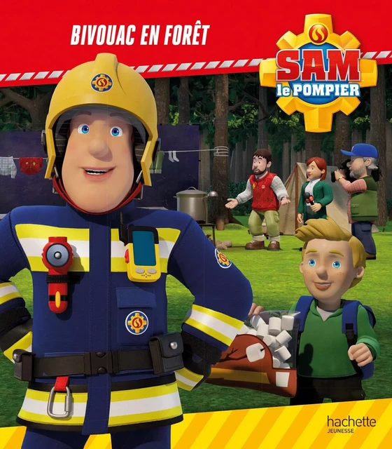 Sam le pompier - Bivouac en forêt -  Mattel - HACHETTE JEUN.