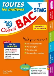 Objectif BAC 2025 - 1re STMG Toutes les matières