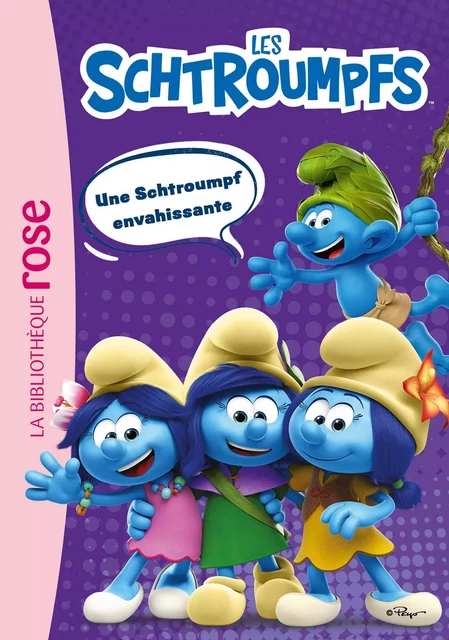 Les Schtroumpfs 08 - Une Schtroumpf envahissante -  IMPS - HACHETTE JEUN.