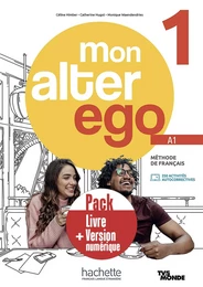 Mon Alter Ego 1 - Pack Livre de l'élève + Version numérique (A1)