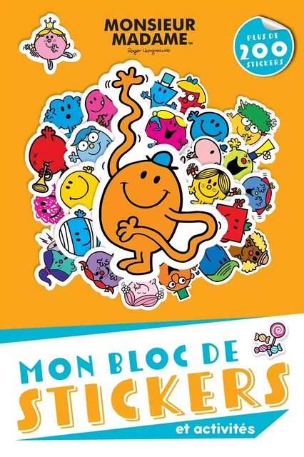 Monsieur Madame - Mon bloc de stickers et activités -  - HACHETTE JEUN.