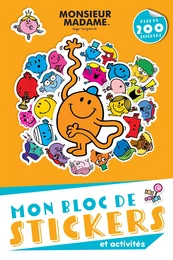 Monsieur Madame - Mon bloc de stickers et activités