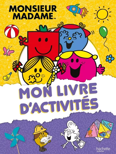 Monsieur Madame - Mon livre d'activités -  - HACHETTE JEUN.