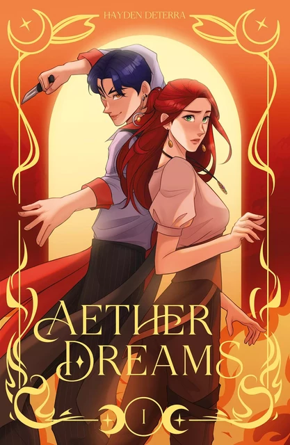 Aether Dreams - le roman graphique adapté du webtoon français de fantasy - Hayden Deterra - HACHETTE ROMANS