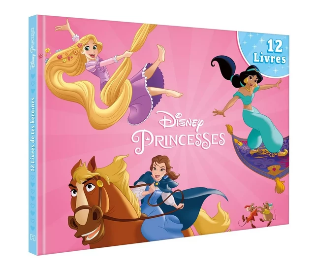 DISNEY PRINCESSES - Coffret - Les 12 livres de tes héroïnes -  - DISNEY HACHETTE