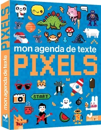 Agenda de texte pixels