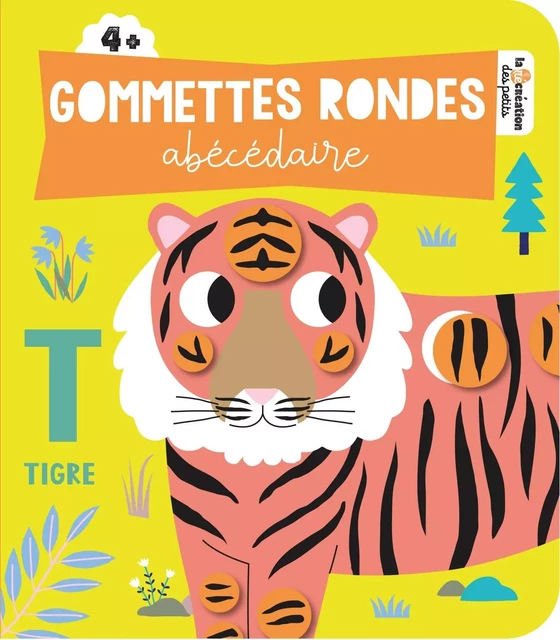 Gommettes rondes Abécédaire -  - DEUX COQS D OR