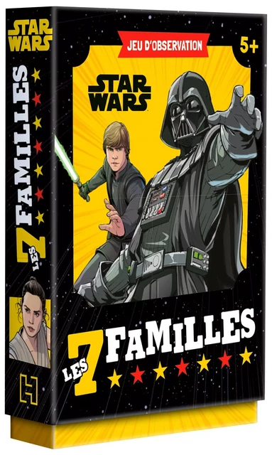 STAR WARS - Jeu de cartes - 7 familles -  - DISNEY HACHETTE