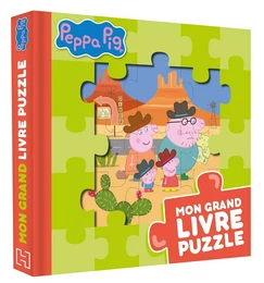 Peppa Pig - Mon grand livre puzzle