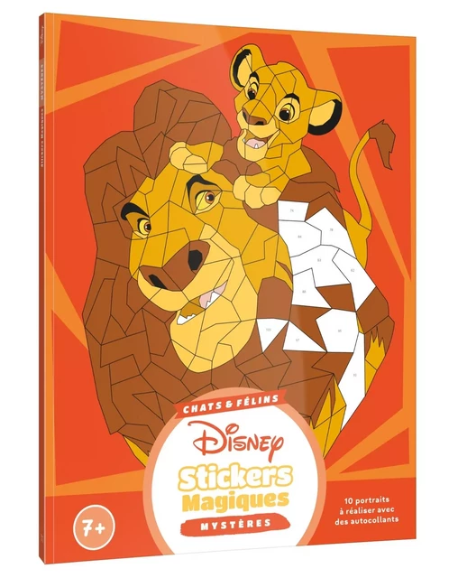 DISNEY - Mes stickers magiques - Mystères (7+) - Chats et félins -  - DISNEY HACHETTE