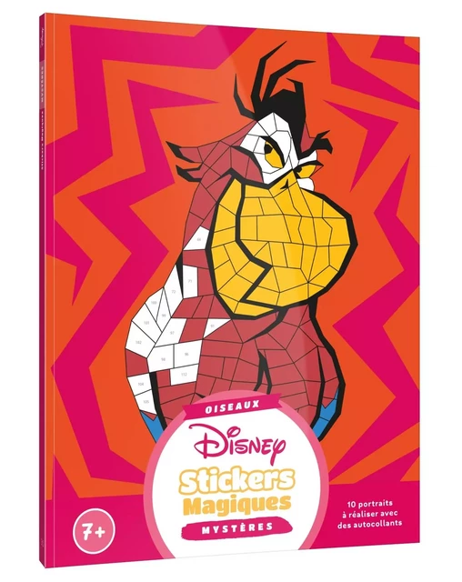 DISNEY - Mes stickers magiques - Mystères (7+) - Oiseaux -  - DISNEY HACHETTE