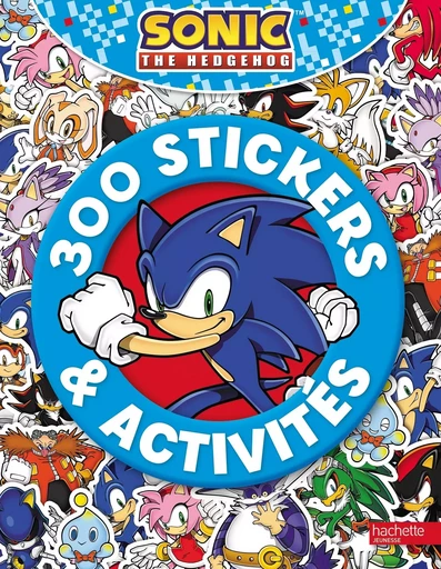 Sonic - 300 stickers -  SEGA - HACHETTE JEUN.