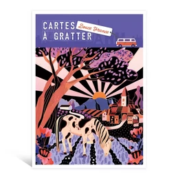 Cartes à gratter - Douce France