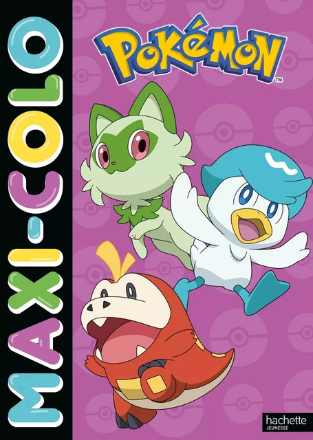 Pokémon - Maxi-colo - The Pokémon Company - HACHETTE JEUN.