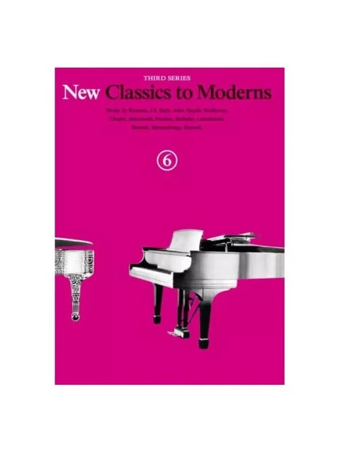 DENES AGAY : NEW CLASSICS TO MODERNS BOOK 6 - PIANO -  DENES AGAY - MUSIC SALES