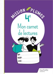 Mon Carnet de lectures 4e - Cahier élève - Ed. 2024