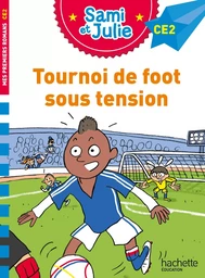 Sami et Julie Roman CE2 Tournoi de foot sous tension