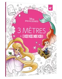 DISNEY PRINCESSES - 3 mètres à colorier - Frise à déplier (4+)