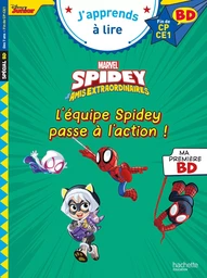 Disney BD Fin de CP-CE1 - Spidey et ses amis extraordinaires - L'équipe Spidey passe à l'action !