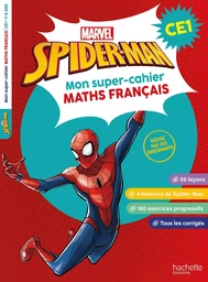 Disney - Marvel - Spider-Man - Mon super-cahier Maths Français - CE1