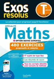 Exos résolus spécialité Maths + Option Maths expertes Tle