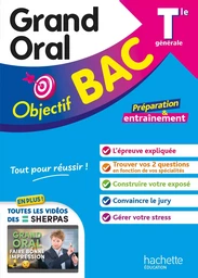 Objectif BAC Tle spécialité Grand Oral BAC 2025