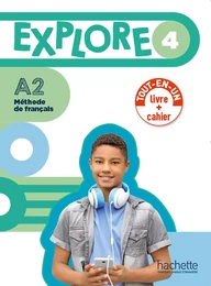 Explore 4 - Version Livre de l'élève + Cahier d'activités (A2)