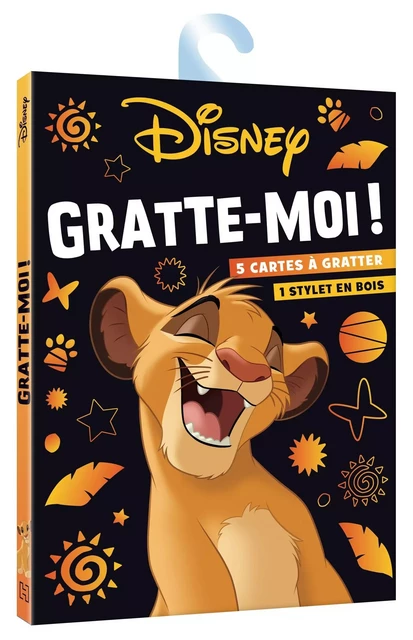 LE ROI LION - Mini pochette Gratte-moi ! - Simba -  - DISNEY HACHETTE