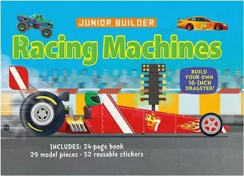 Junior Builder: Racing Machines /anglais -  OXLADE - QUARRY