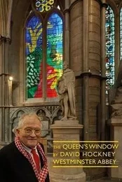 The Queen's Window at Westminster Abbey by David Hockney /anglais