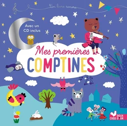 Mes premières comptines - livre avec cd