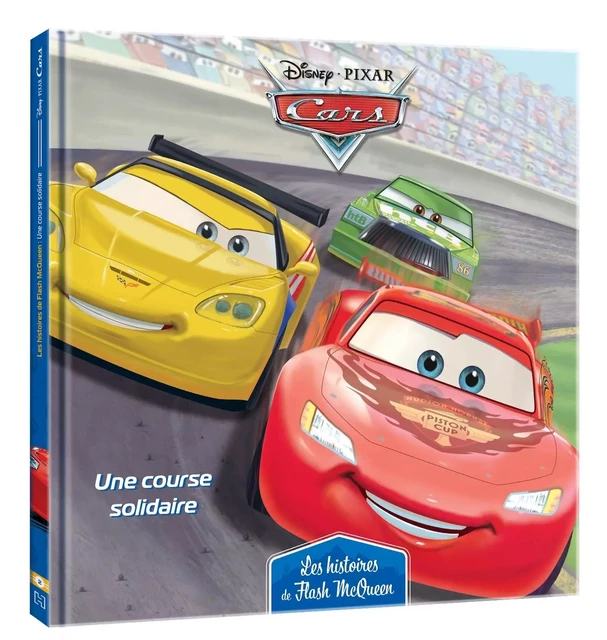 CARS - Les Histoires de Flash McQueen #2 - Une course solidaire - Disney Pixar -  Collectif - DISNEY HACHETTE