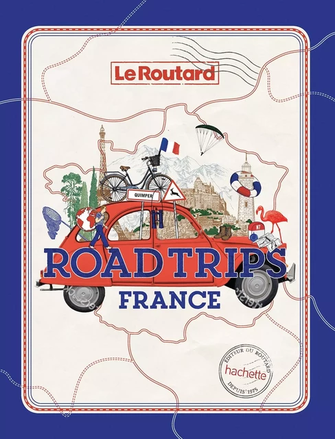 Road trips France -  Collectif - HACHETTE TOURI