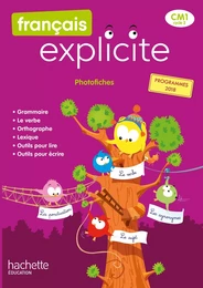 Français Explicite CM1 - Photofiches - Ed. 2020