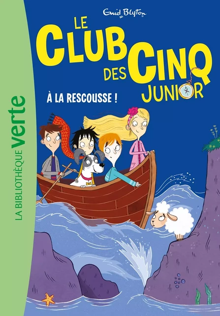 Le Club des Cinq Junior 10 - A la rescousse - Enid Blyton - HACHETTE JEUN.