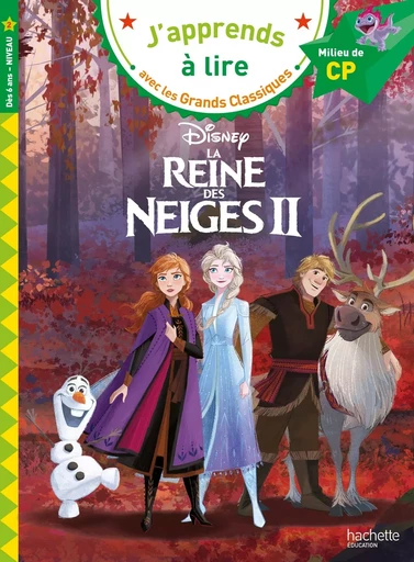 Disney - La Reine des Neiges 2, CP Niveau 2 -  - HACHETTE EDUC