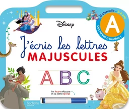 Disney - Les Grands Classiques - Ardoise J'écris les lettres majuscules (3-6 ans)