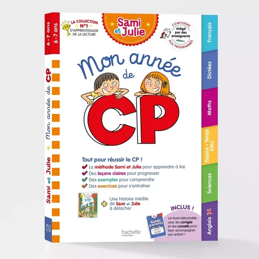 Mon année de CP avec Sami et Julie (toutes les matières) - Stéphanie Neumayer, Philippe Razet - HACHETTE EDUC