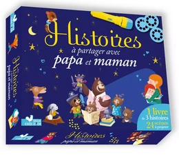 Histoires à partager avec papa et maman - coffret avec lampe