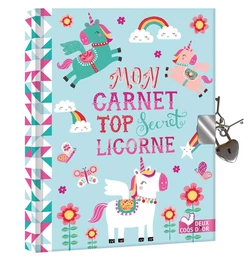 Mon carnet top secret licorne