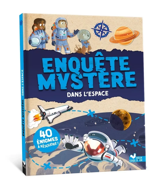 Enquête mystère - Dans l'espace -  Concepteo - DEUX COQS D OR