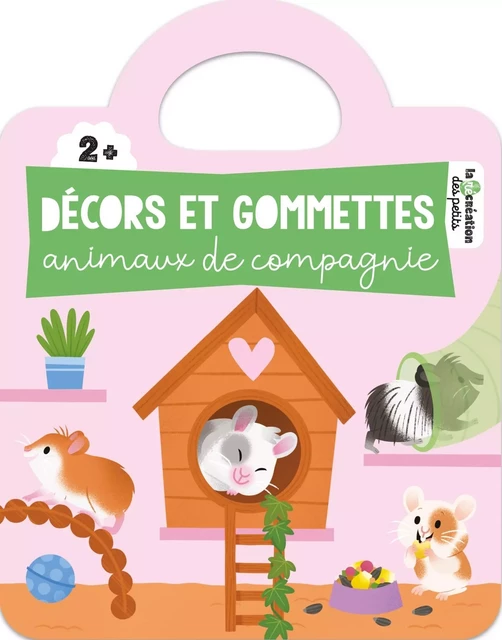 Décors et gommettes - Les animaux de compagnie -  - DEUX COQS D OR