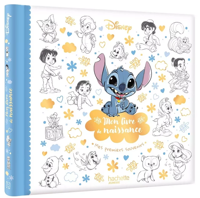 DISNEY - Mon livre de naissance, mes premiers souvenirs (Stitch) -  - DISNEY HACHETTE