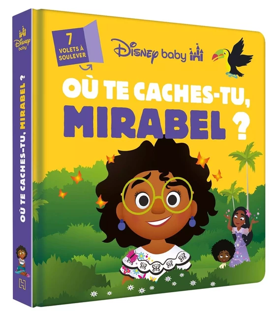 DISNEY BABY - Où te caches-tu ? Encanto, la fantastique famille Madrigal - Avec volets à soulever -  - DISNEY HACHETTE