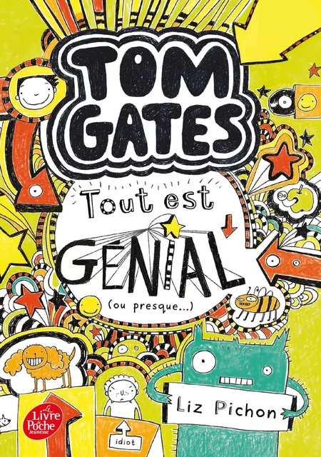 Tom Gates - Tome 3 - Liz Pichon - POCHE JEUNESSE