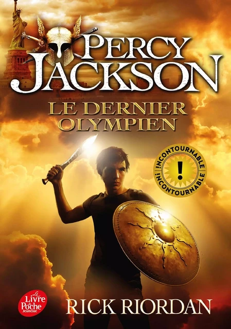 Percy Jackson - Tome 5 - Rick Riordan - POCHE JEUNESSE