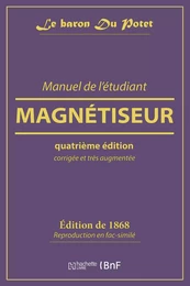 Manuel de l'étudiant magnétiseur