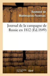 Journal de la campagne de Russie en 1812