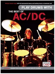 PLAY DRUMS WITH... THE BEST OF AC/DC -  RECUEIL + ENREGISTREMENT(S) EN LIGNE