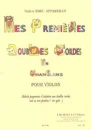 VALERIE BIME-APPARAILLY : MES PREMIERES DOUBLES CORDES EN CHANSONS - VIOLON